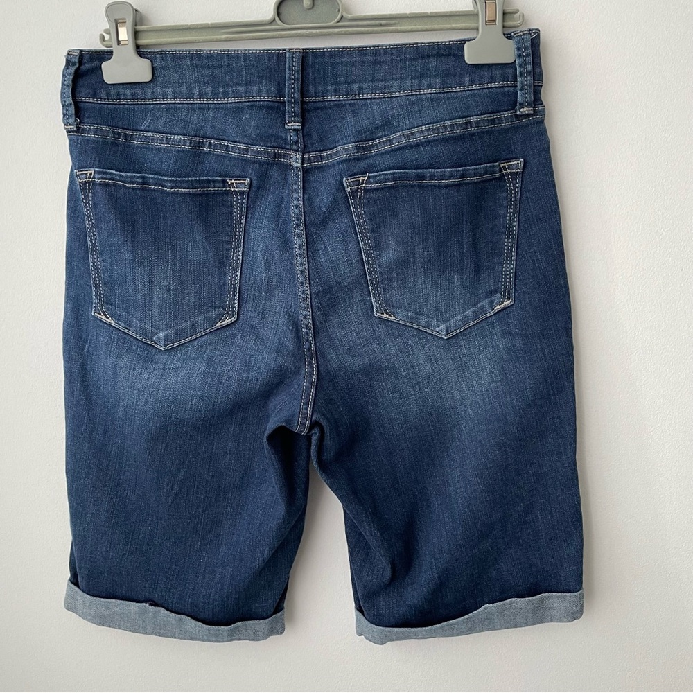 NYDJ Bermuda Shorts Stretch Denim Size 12 - Picture 4 of 6